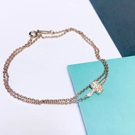 💓Tiffany T Collection Double Chain Bracelet with Diamonds💓