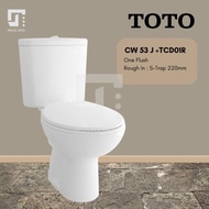 Kloset - Closet Duduk Toto Cw53J / Toilet Duduk Toto