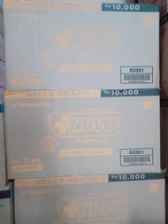 1 Dus Nuvo sabun batang 72g 72pcs