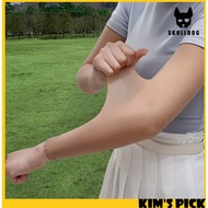 [Korea]Golf arm sleeve stockings UV protection functional cooling arm sleeve stockings back of hand 