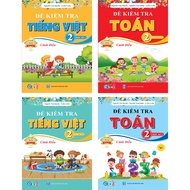 Bộ Sách Cánh Diều Đề Kiểm Tra 2 Môn Toán và Tiếng Việt Cho Học Sinh Lớp 2 - QBooks - Sách Hỗ Trợ Cho