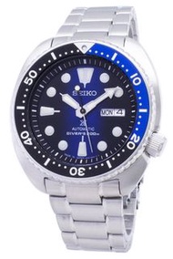 太子/銅鑼灣門市 精工 SEIKO Prospex SRPC25K1 Turtle Diver Sunburst Blue Dial 200M 自動機械錶 潛水錶 不鏽鋼 男士手錶