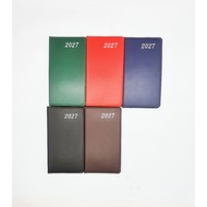 2027 A6 Mini Notebook Planner. 48-1 Wallet Size Diary PLanner Small 48K New Year