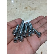 Stainless steel L bolt, slim model, m6 bolt, 10 length 2 3 4 5 6 7 cm