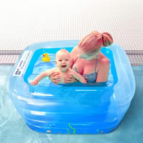 2025 Inflatable Mannequin Body for Children, Wear-resisting, Thickened PVC Baby Bath Toys, Outdoor a