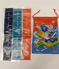 (包本地平郵) 香港體育學院30週年限量版彈力帶套裝連便收納袋(一套三條：低強度、中强度、高強度)Hong Kong Sports Institute [請先看清楚所有圖片和資料]