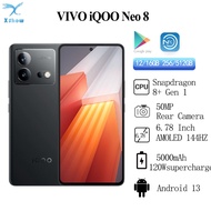 Official New VIVO iQOO Neo 8 5G Snapdragon 8+ Gen 1 5000mAh Battery 120W SuperVOOC 50MP Main Camera 6.78 Inch 144Hz