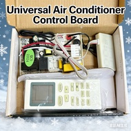 Universal, PCB Replacement, Remote Control, Compatible with Daikin York Acson, All Brands, 1-5HP