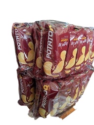 Snack Potato Chips POTATOQ 22 Gram isi 10 Bungkus ( Harga 1 Pack )