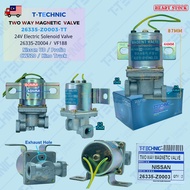 Injap Solenoid Elektrik 24V 2-Hala 26335-Z0003-TT Model Magnetik Tugas Berat (HD) 26335-Z0004 Hino P