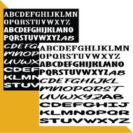 STICKER ABJAD / STIKER HURUF / STIKER ABC / STIKER PVC