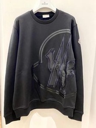 Moncler Tricolor Logo Motif Sweatshirt for Men in White / Black - 8G00014-809KR ( S/M/L/XL )