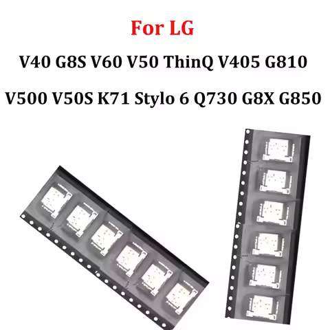 1-10Pcs Charging Port Plug Usb Charger Dock Connector For LG G8S V60 V40 V50 ThinQ V405 G810 V500 Q7
