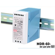MDR-60 Rail Type 60W Switching Power Supply 5V 12V 24V 48V Small Size DR Thin Plastic Shell