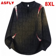 ASFLY 8XL Plus Size Men Sweatshirts Hoodies Casual Loose Oversized Hoodie Man Big Size 7XL Hoodies S