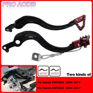 Motocross Forged Rear Foot Brake Pedal Lever For HONDA CRF250X CRF450X CRF 250X 450X CRF-X 250 450 2