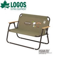 🇯🇵日本代購  Logos snoopy摺疊露營椅 露營櫈 摺疊椅outdoor bench 86001085