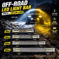 Adjustable Car LED Work Light Bar with IP68 Waterproof Rating