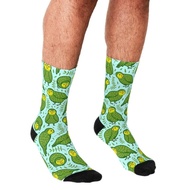 ฮ็อต D ถุงเท้าผู้ชายพิมพ์ลาย Kakapo ฮาราจูกุชายถุงเท้าตลกๆ2021ถุงเท้าฮิปฮอปใส่เล่นสเก็ตบอร์ดถุงเท้าลายแปลกลำลอง
