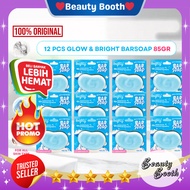 (WHOLESALE) 12PCS BRIGHTY Glow & Bright Bar Soap 85gr Brightening Bath Soap