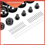 【Choo】Plastic,Aluminum Alloy Wear-resistant Wheel Rims Tyre For 1/16 WPL C14 C24 B14 B24 B16 RC Car Part RC Car Accessories