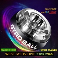 Gyro wrist ball LED Power ball Arm stiffener Gym workout tool rotating hand ball belt Wrist training