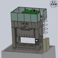 高精度框架式液壓機伺服壓力機四柱液壓機小型快速油壓機快速油壓