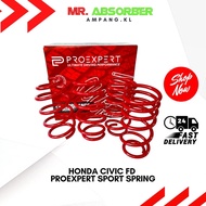 Spring Sport Proexpert Honda Civic Fd