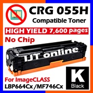 Cartridge 055 Compatible to Canon 055 055H CRG055 imageCLASS LBP664Cx LBP 664CX MF 746CX MF746Cx Bla