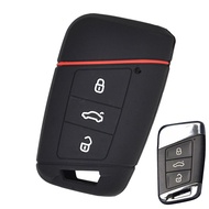 Silicone Car Key Cover Case For 2016- VW PASSAT Skoda Kodiaq Superb Remote Fob