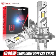 1000W H7 Led Headlight Bulb Ultra Powerful Super White 12V Canbus H7 Car Lamp Error Free H7 TurboLig