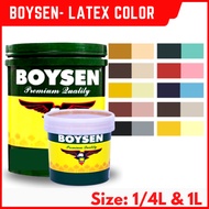 Boysen Latex Color 1/4L|1L | Water Based Paint