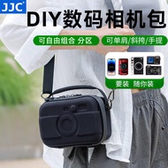 JJC Camera Bag Suitable for Sony ZV1F ZV-1II Black Card 7th Generation a6700 Olympus TG7 DJI Action6