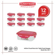 12pcs (1 dozen) set 400ml Food Rock Air Tight food keeper 400 ml Food Keeper air tight Food Rock foo