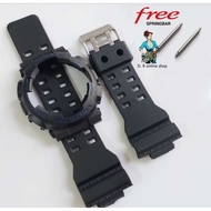 G-SHOCK GA100/GA110/GA120/GD100/GD110/GD12 G-SHOCK REPLACEMENT STRAP WITH BEZEL SET MATTE COLOR