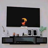 MINIMALIST TV RACK HANGING TV RACK DECORATIVE RACK TV TABLE CODE RKA112