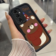 Case For Samsung A16 4G A16 5G Shockproof Bear Phone