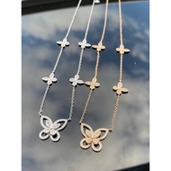 ((Top Version) Multiple Butterfly Necklace Female Girlfriends Sisters Same Gift