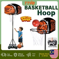 Portable Basketball Hoop Stand Indoor Outdoor 2.5m&2.7m Jaring bola keranjang Adjustable Basketball 