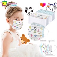 Masker Anak Earloop / Masker Anak 3 ply / Masker Anak 3ply / Masker Anak Motip Random