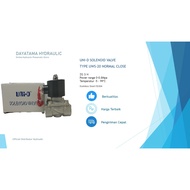 Uni D UWS-20 SOLENOID VALVE 2 WAY STAINLESS STEEL 304 / SS304 DRAT 3/4" INCH NORMAL CLOSE / NC / VOL