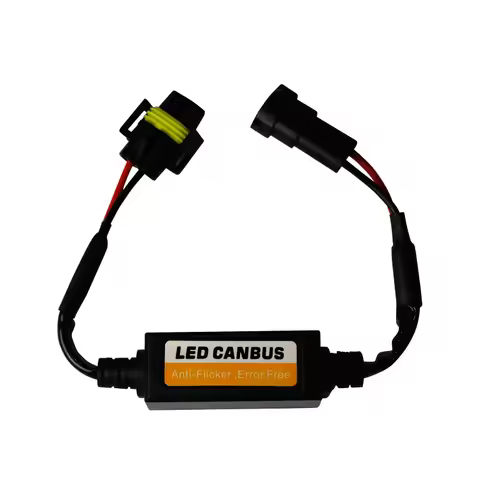 2X H8 H9 H11 H7 H4 9005 9006 9012 H1 H3 LED CANBUS anti flicker error free Resistor Controller Decod