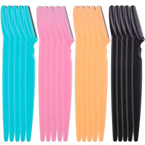 3/10Pcs Eyebrow Trimmer Blade Shaver Portable Face Razor Eye Brow Epilation Hair Removal Cutters Saf