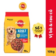 Thức Ăn Cho Chó Lớn PEDIGREE Vị Bò Và Rau Củ - Dinh dưỡng Hoàn Thiện cho một Chú Chó 1+ Tuổi Hạnh Ph