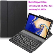 สำหรับ Galaxy Tab A8 S4 S5e S6 S7 S8 S7 FE A7 A7 Lite S6 Lite 10.4กรณีคีย์บอร์ด Bluetooth สำหรับ Samsung Galaxy Tab A 8.0 10.1 10.5แป้นพิมพ์