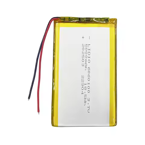 6060100 3.7V 5000mAh High Capacity Polymer Lithium Battery for Intercom Hair Removal E-books