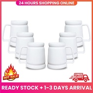 MyMug Great 18 oz White Mug for Coffee,Tea, Juices,Beer.Made From White Porcelain,Large Handle For F