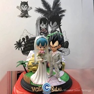 Anime Dragon Ball GK Wedding Vegeta dan Bulma Trunks Bulma Figurine