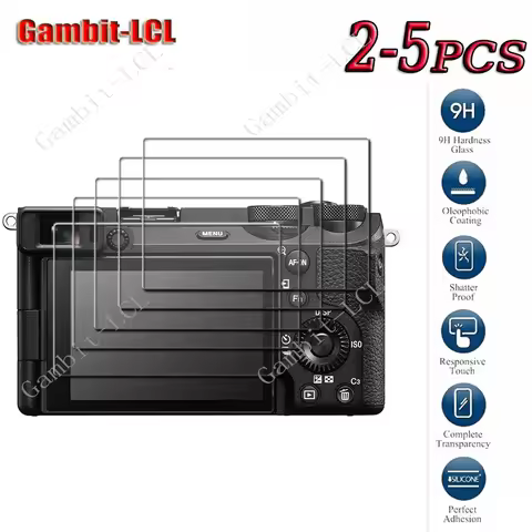 9H HD Tempered Glass For Sony A7M3 A7M2 A7II A7III A7R2 RX100 M2 M3 M4 ZV1 A7RM5 Camera LCD Display 