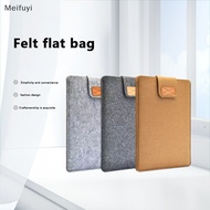 [Meifuyi] Waterproof Laptop Bag Tablet 11 12 13 14 15.6 16 Inch Case For MacBook Ipad Pro11 Notebook Computer Case Felt Sleeve Slim Tablet COD